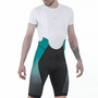 Bretelle de Ciclismo Shimano Team Printed Preto e Branco