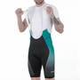 Bretelle de Ciclismo Shimano Team Printed Preto e Branco
