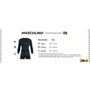 Bretelle de Ciclismo Shimano Team Printed Preto e Branco
