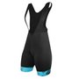 Bretelle de Ciclismo SportXtreme Comp Move Feminino Preto e Azul