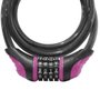 Cadeado para Bicicleta Onguard Rosa Espiral 12x1200mm Segredo Cadeado para Bicicleta Onguard Rosa Espiral 12x1200mm Segredo
