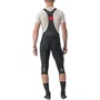Calça Bretelle de Ciclismo Castelli Entrata 2 Knicker preto