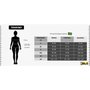 Calça Bretelle de Ciclismo SportXtreme Biopower Feminina Preta