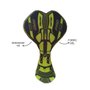 Calça de Ciclismo ERT Gel Tech Densidade 100 Preta