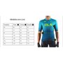 Camisa de Ciclismo ALÉ Color Block Manga Longa Preta