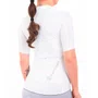 Camisa de Ciclismo Barbedo Trabzon Vanguard Feminina Branca