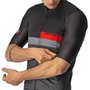 Camisa de Ciclismo Castelli A Blocco Preta