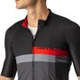 Camisa de Ciclismo Castelli A Blocco Preta