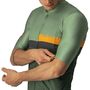 Camisa de Ciclismo Castelli A Blocco Verde