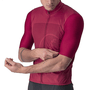 Camisa de Ciclismo Castelli Bagarre Vermelha