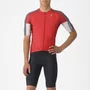 Camisa de Ciclismo Castelli Entrata VI Vermelha