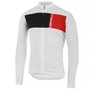 Camisa de Ciclismo Castelli Prologo 7 Manga Longa Branca