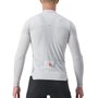 Camisa de Ciclismo Castelli Prologo 7 Manga Longa Cinza