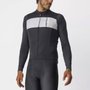 Camisa de Ciclismo Castelli Prologo 7 Manga Longa Preta