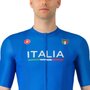 Camisa de Ciclismo Castelli Team Italia Paris Competizione Azul