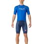 Camisa de Ciclismo Castelli Team Italia Paris Competizione Azul