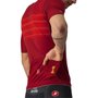 Camisa de ciclismo Castelli Giro D'Italia Zoncolan Vermelha
