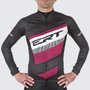 Camisa de Ciclismo ERT Classic Vegas Manga Longa Preta