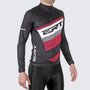 Camisa de Ciclismo ERT Classic Vegas Manga Longa Preta