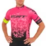 Camisa de Ciclismo ERT Elite Team Amarela e Rosa