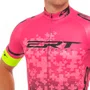 Camisa de Ciclismo ERT Elite Team Amarela e Rosa