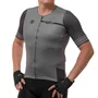 Camisa de Ciclismo ERT Euro Carbon Diamante Cinza