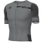 Camisa de Ciclismo ERT Euro Carbon Diamond Cinza