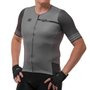 Camisa de Ciclismo ERT Euro Carbon Diamond Cinza