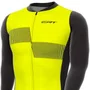 Camisa de Ciclismo ERT Euro Jasper Manga Longa Amarela