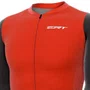 Camisa de Ciclismo ERT Euro Manga Longa Vermelha