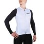 Camisa de Ciclismo ERT Euro White Manga Longa Branca