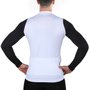 Camisa de Ciclismo ERT Euro White Manga Longa Branca