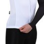 Camisa de Ciclismo ERT Euro White Manga Longa Branca