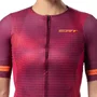Camisa de Ciclismo ERT Lady Connections Feminina Vinho