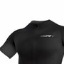 Camisa de Ciclismo ERT New Elite Black Armor Preta