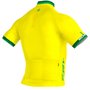 Camisa de Ciclismo ERT New Elite Brasil Amarela