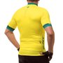 Camisa de Ciclismo ERT New Elite Brasil Amarela