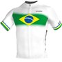 Camisa de Ciclismo ERT New Elite Campeão Brasileiro Branca