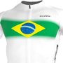Camisa de Ciclismo ERT New Elite Campeão Brasileiro Branca