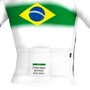 Camisa de Ciclismo ERT New Elite Campeão Brasileiro Branca