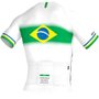 Camisa de Ciclismo ERT New Elite Campeão Brasileiro Branca