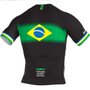 Camisa de Ciclismo ERT New Elite Campeão Brasileiro Preta