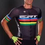Camisa de Ciclismo ERT New Elite Racing Campeão Mundial Preta