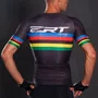 Camisa de Ciclismo ERT New Elite Racing Campeão Mundial Preta