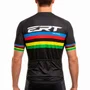 Camisa de Ciclismo ERT New Elite Racing Campeão Mundial Preta