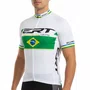 Camisa de Ciclismo ERT New Elite Racing Campeão Brasileiro Branca