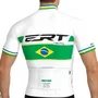 Camisa de Ciclismo ERT New Elite Racing Campeão Brasileiro Branca