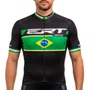 Camisa de Ciclismo ERT New Elite Racing Campeão Brasileiro Preta