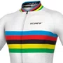 Camisa de Ciclismo ERT Premium Campeao Mundial Branca