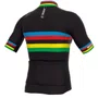 Camisa de Ciclismo ERT Premium Campeão do Mundo Preto